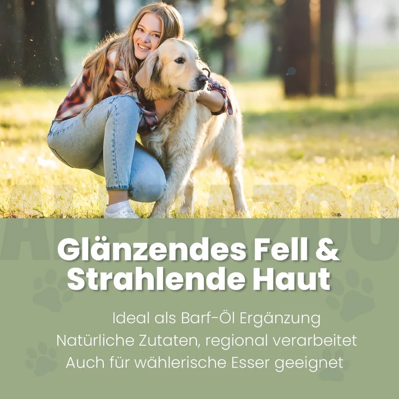 Alpha-Zegg Futteröl para perros