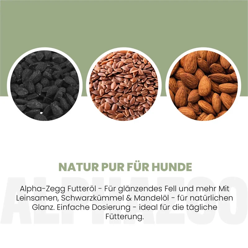 Alpha-Zegg Futteröl para perros
