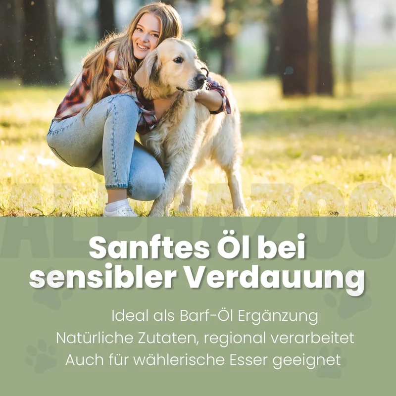 Pupsbremse Futteröl para perros