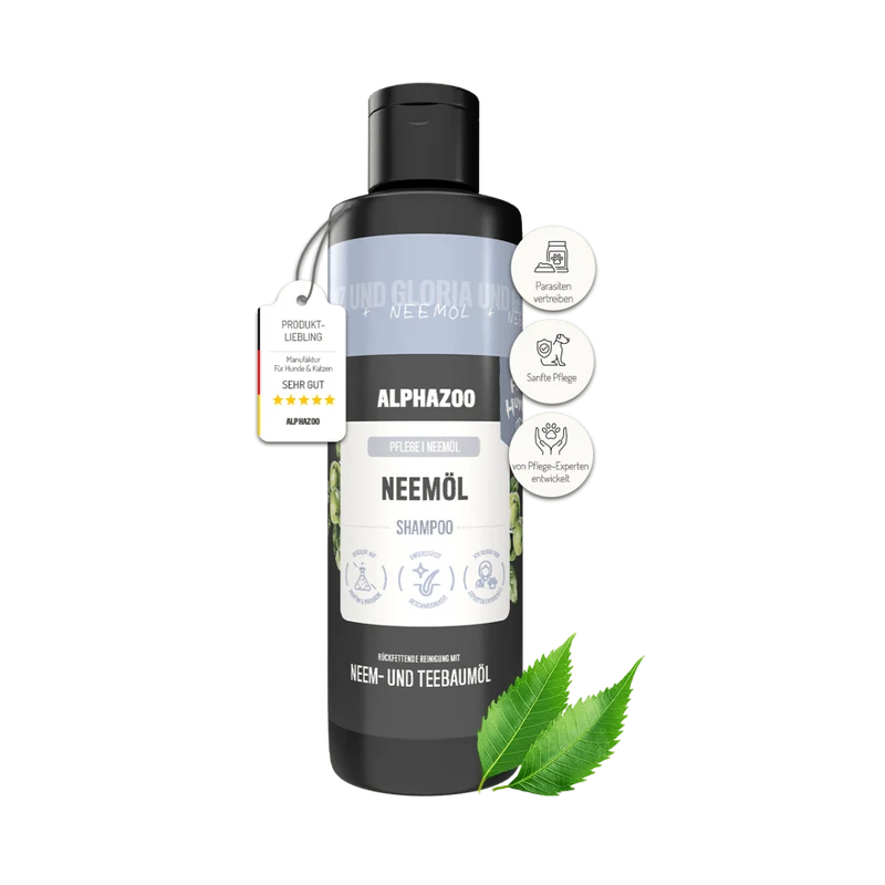 Champú de aceite de neem para perros