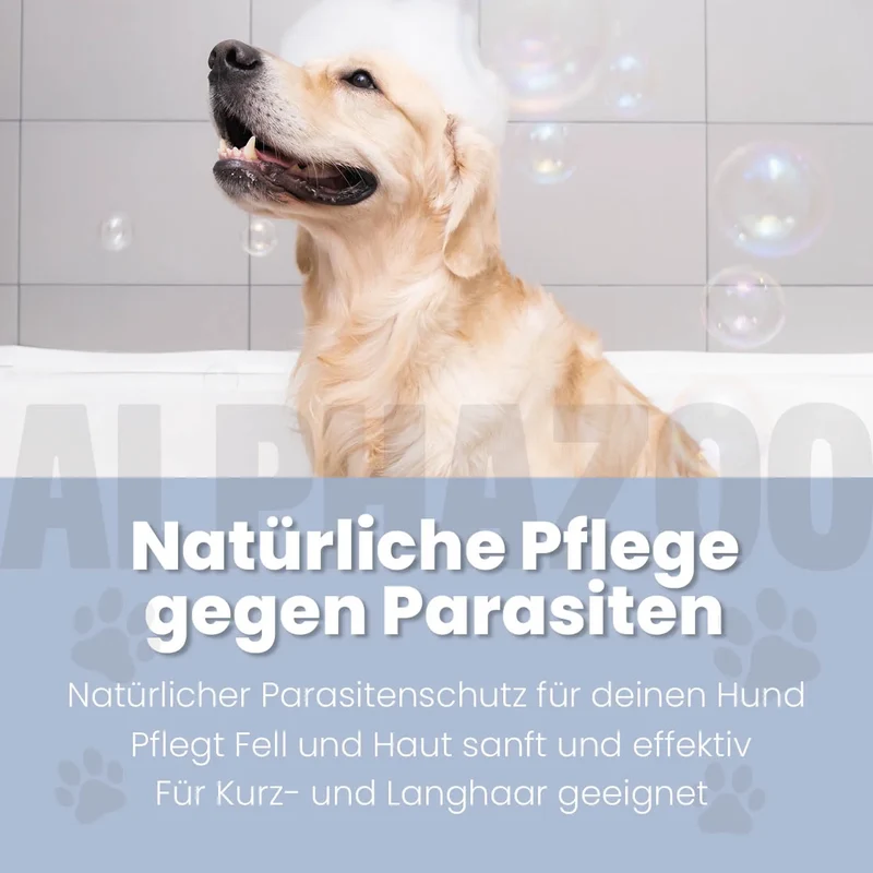 Champú de aceite de neem para perros