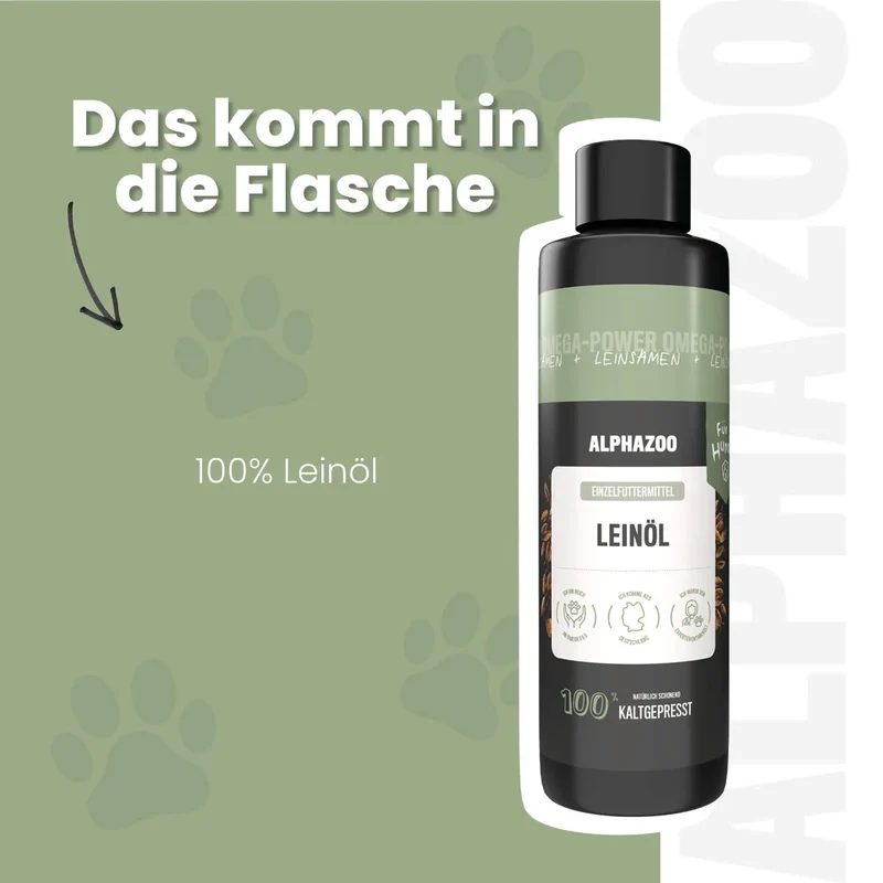 Aceite de linaza para perros