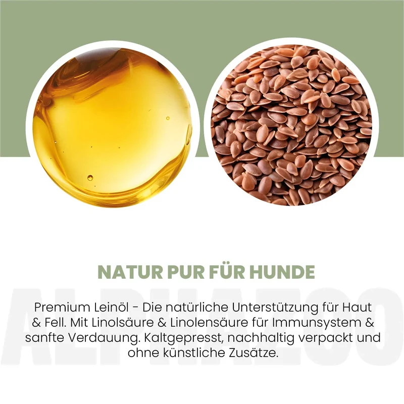 Aceite de linaza para perros