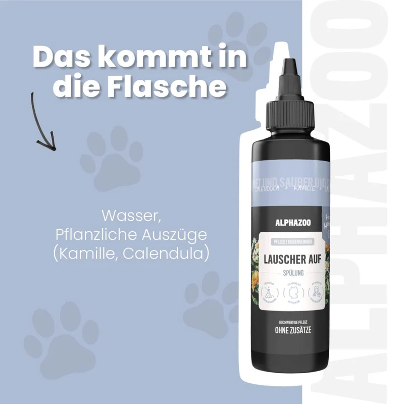 Lauscher-Auf Ohrenreiniger para perros
