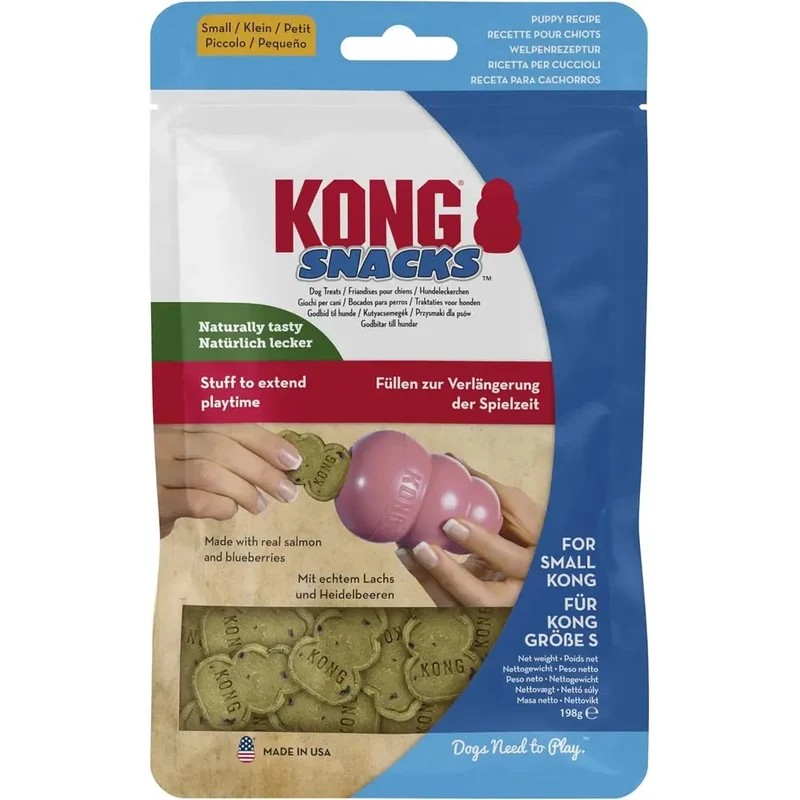 KONG Puppy Snacks Galletas Naturales para Cachorros de Hígado de Pollo