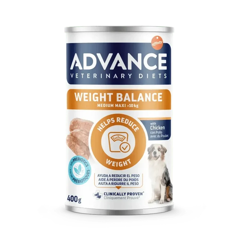 Advance Veterinary Diets Weight Balance Medium-Maxi Lata Comida Húmeda