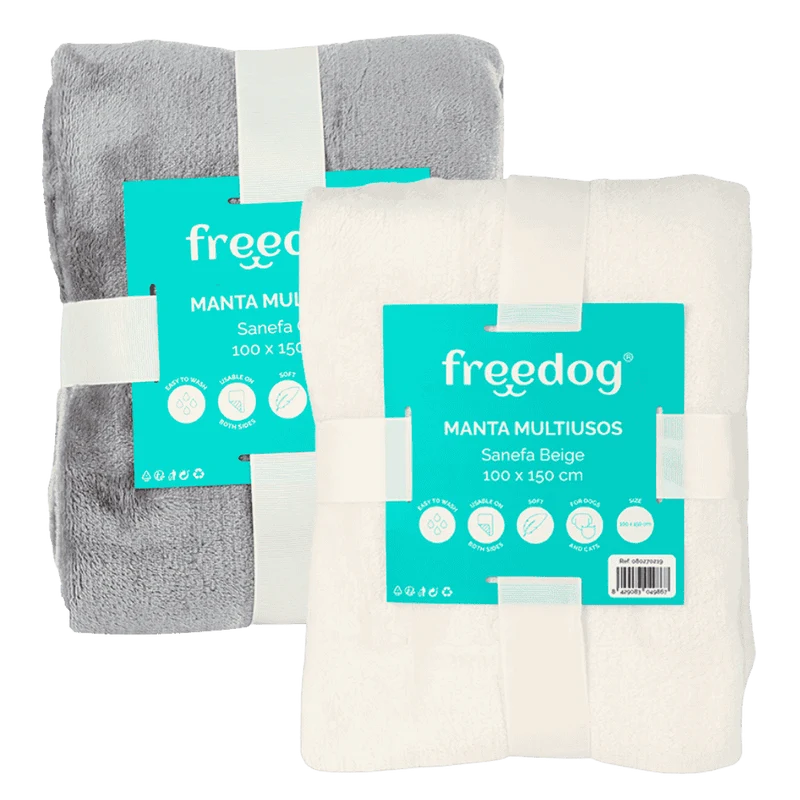 Freedog Manta Multiusos Sanefa para Perros y Gatos 100x150cm