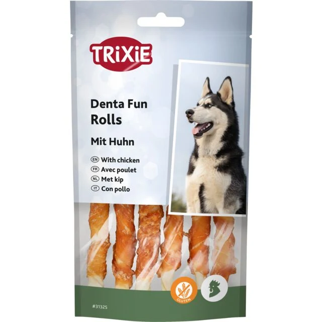 Trixie Snack Denta Fun 6 Rollitos con Pollo