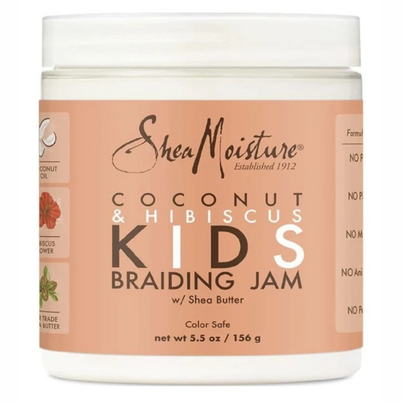 Shea Moisture Coconut & Hibiscus Kids Braiding Jam 156g