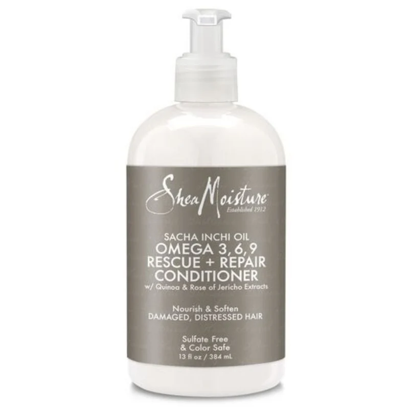 Shea Moisture Sacha Inchi Oil Omega 3, 6, 9 Rescue + Repair Conditioner 384ml
