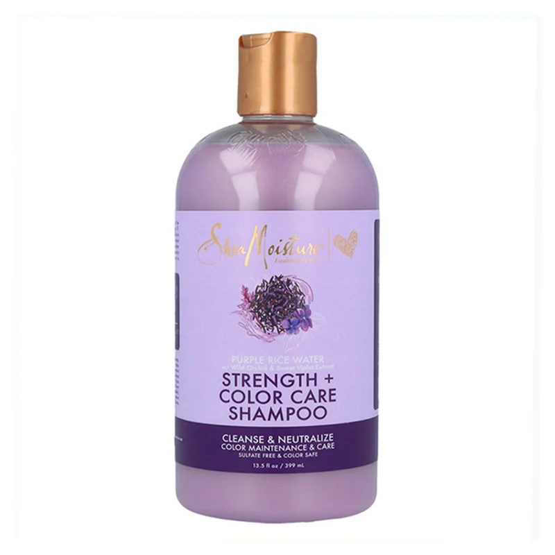 Shea Moisture Purple Rice Water Champú 370ml