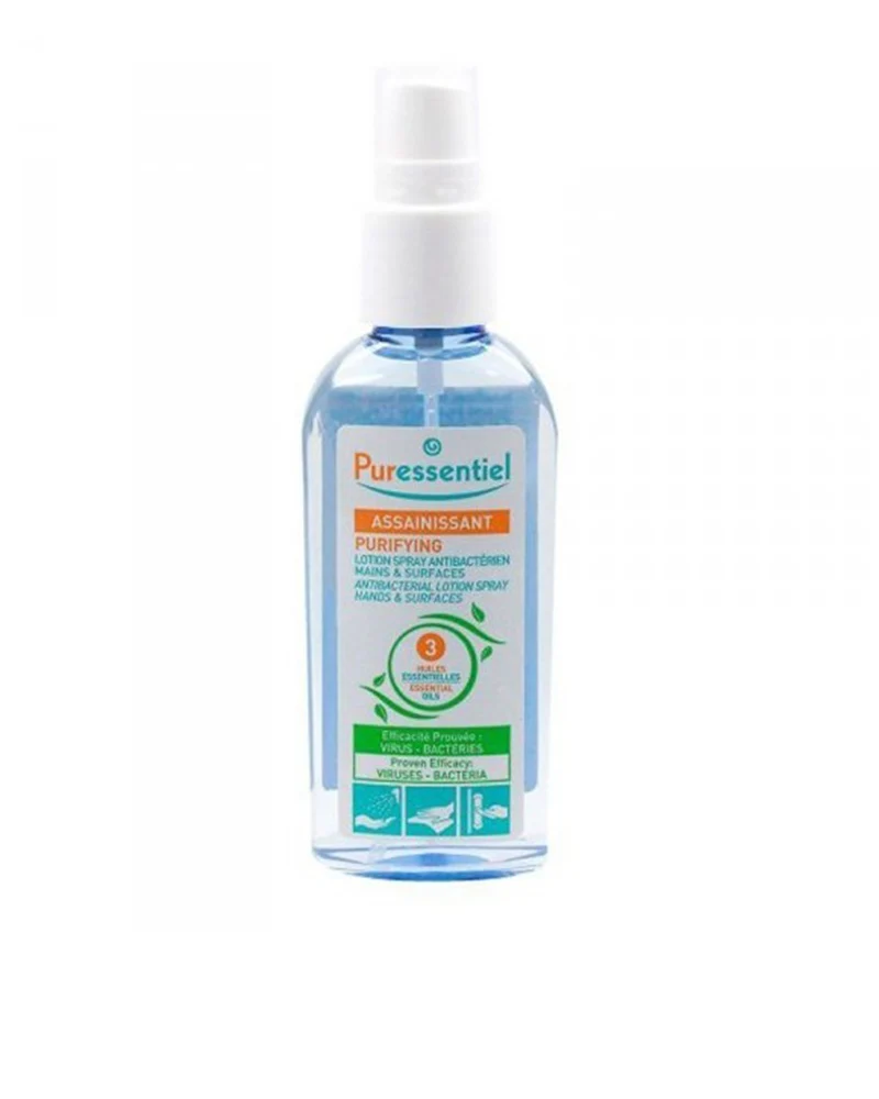 Offre Puressentiel: Spray Assainissement + Roller maux de tète +Spray antibactérien