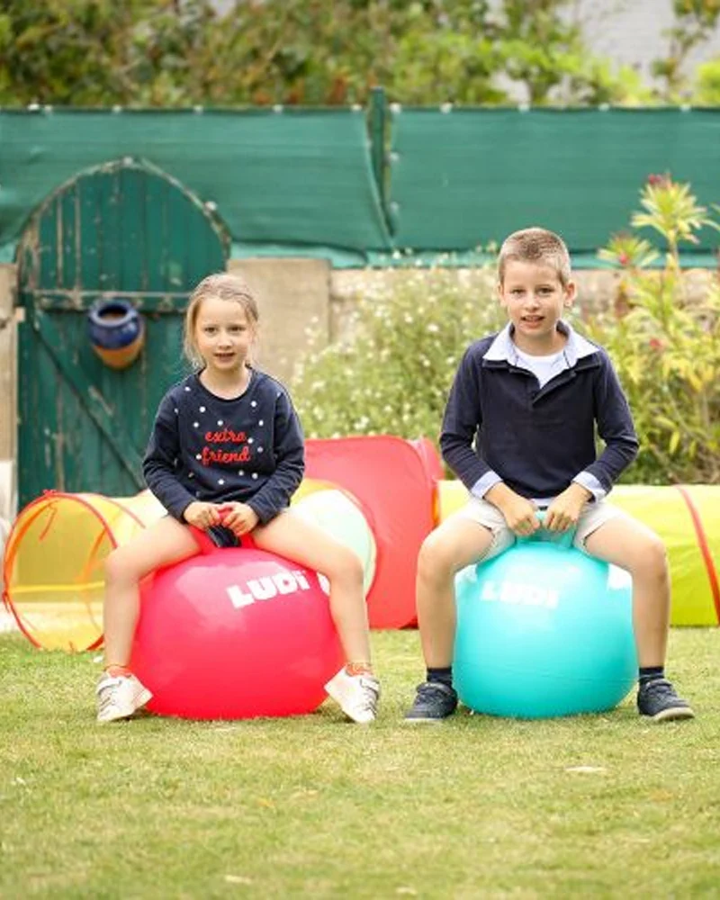 Ludi Ballon Sauteur XXL - Bleu