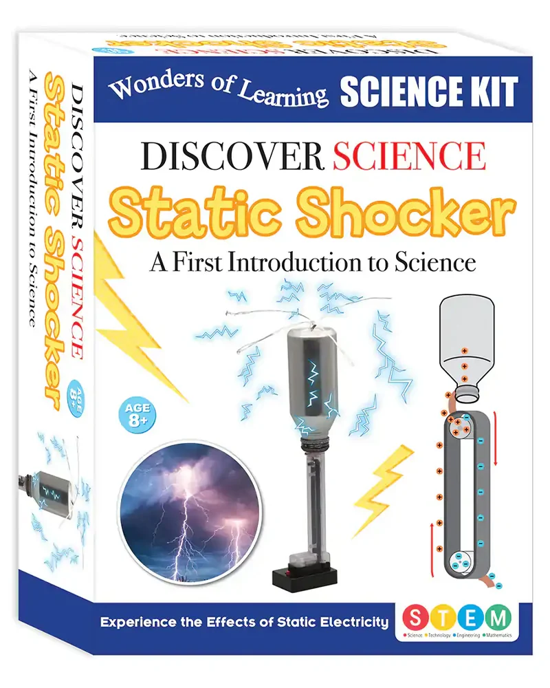 Coffret Wonders Of Learning Discover Science Static Shocker Science Kit - 8A+