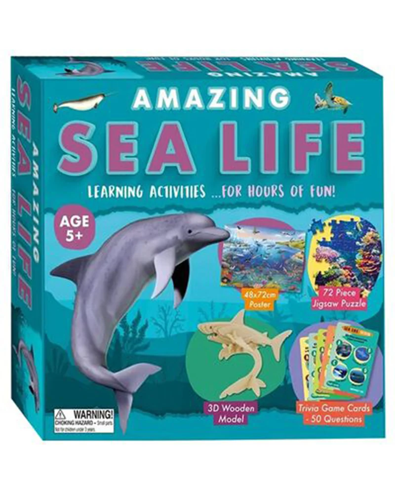 Amazing Sea Life Learning Activities 5A+