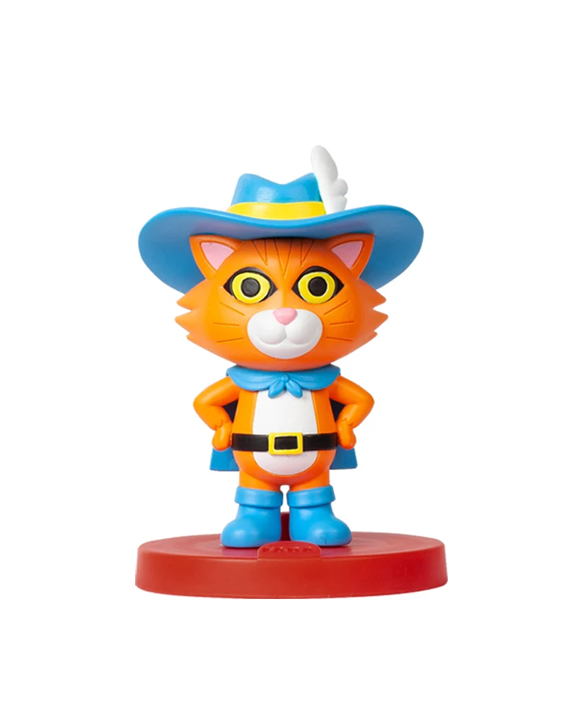 Figurine Le Chat Botté pour conteuse d'histoires FABA - Histoires Sonores