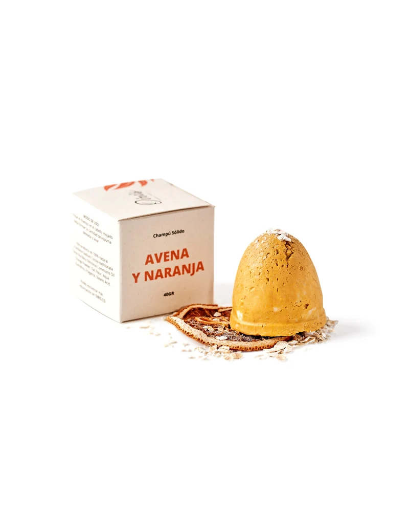 Champú Sólido de Naranja