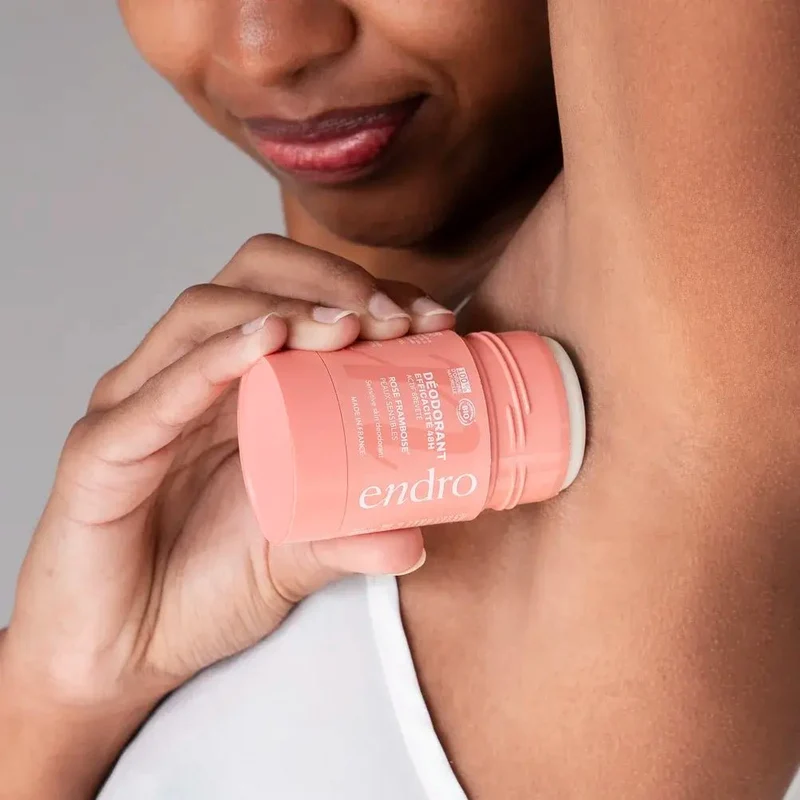 Duo déodorant stick & recharge 48H - Parfum rose-framboise