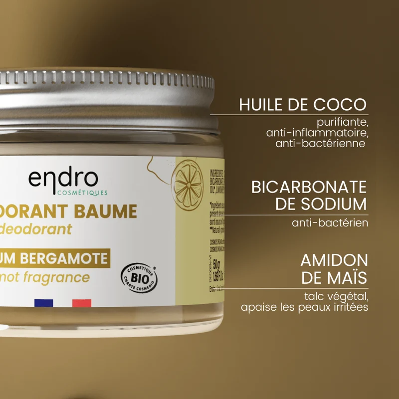 Déodorant Solide - Bergamote