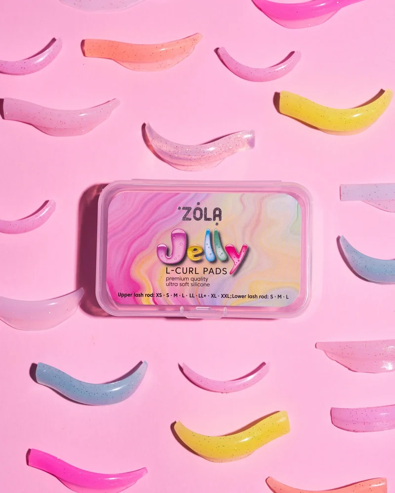 ZOLA Moldes para Pestañas Jelly L Curl