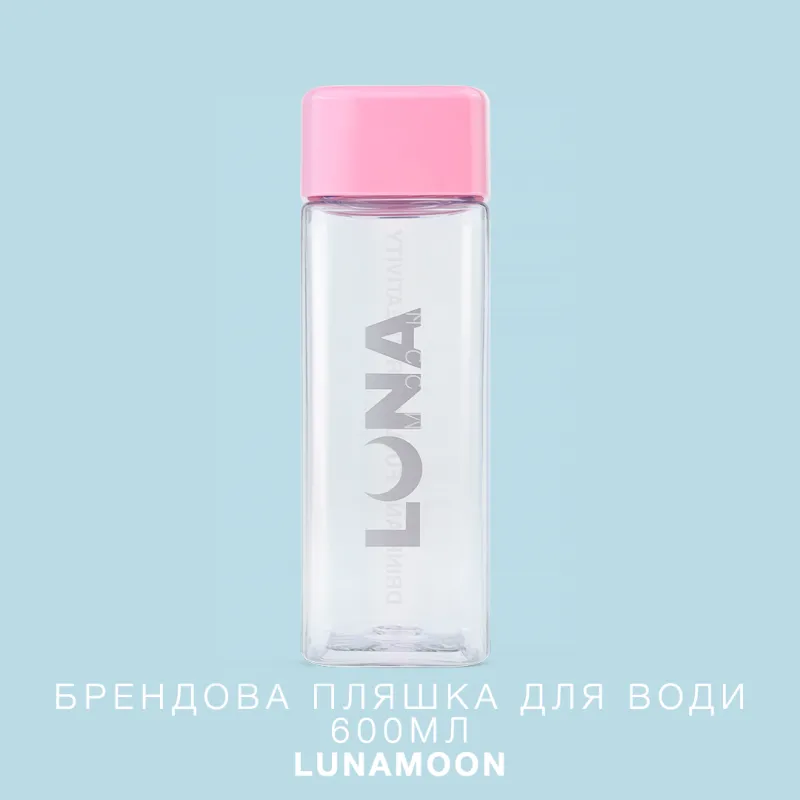 LUNAmoon Botella de agua de 600 ml