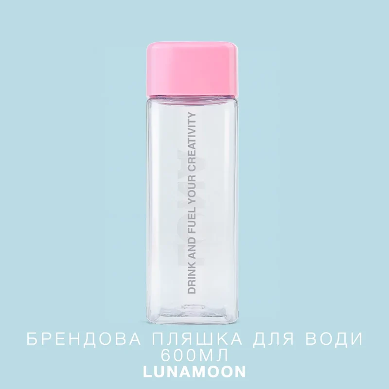 LUNAmoon Botella de agua de 600 ml
