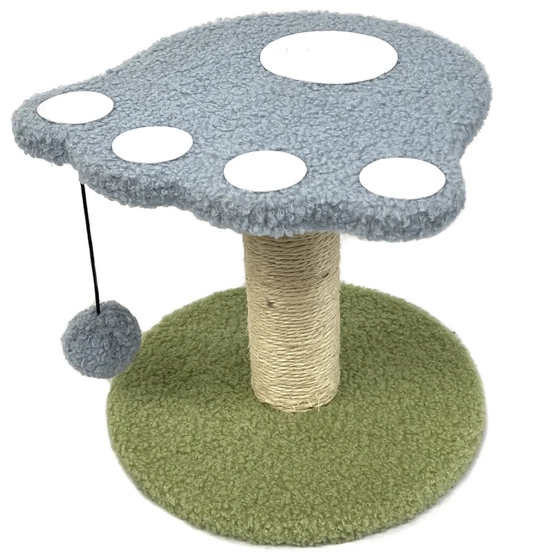 Rascador para gatos con forma de pata- 25x24x23 cm