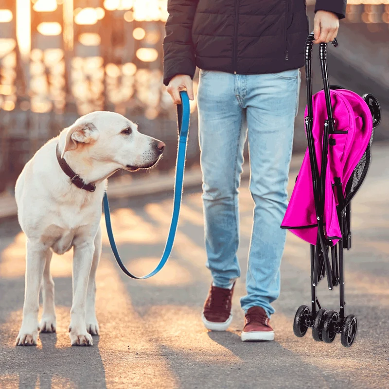 Silla de Paseo para Mascotas- Rosa