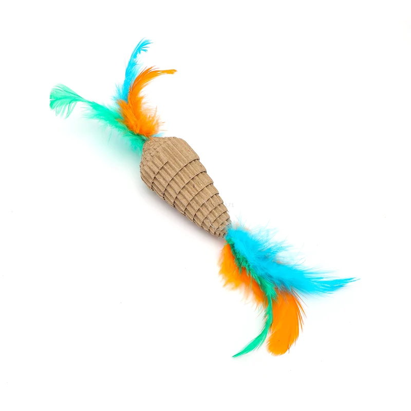 Juguetes de papel corrugado (Modelos aleatorios según disponibilidad)