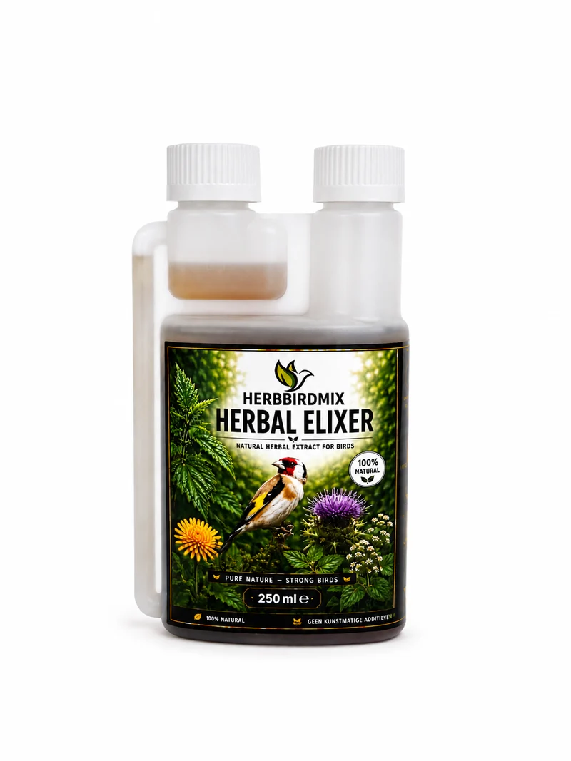 Nuevo Elixir Herbal 250ml - El Poder de la Naturaleza - Todo en Uno - Mezcla de Hierbas para Aves