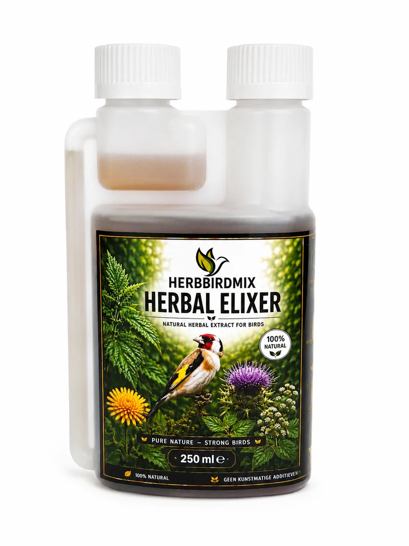 Nuevo Elixir Herbal 250ml - El Poder de la Naturaleza - Todo en Uno - Mezcla de Hierbas para Aves