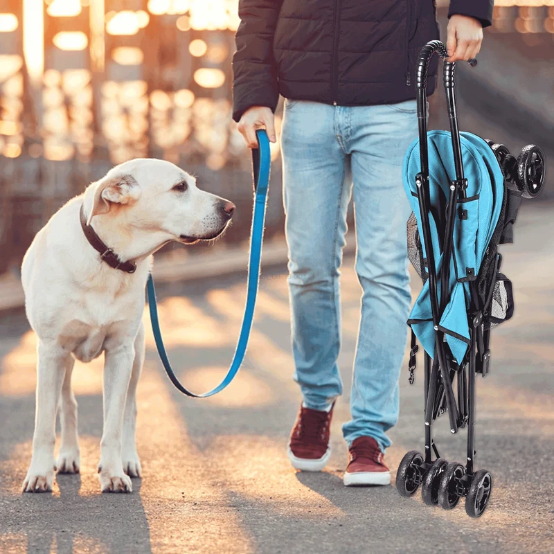 Silla de Paseo para Mascotas- Azul Claro