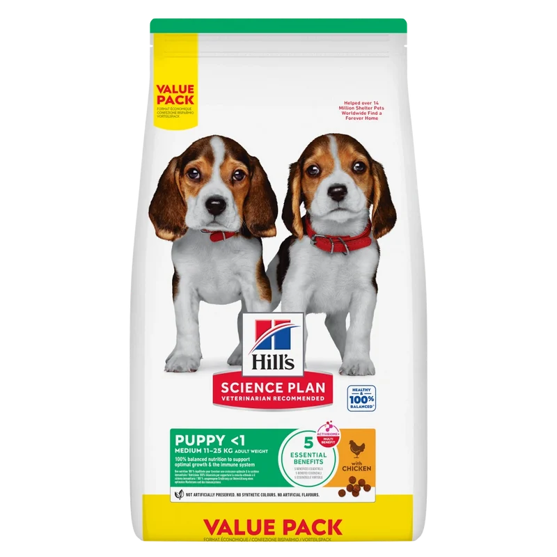 Hill'S Science Plan Puppy Medium Pollo 18 kg Alimento para Perros