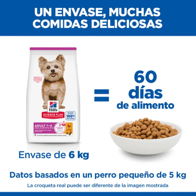 Hill'S Science Plan Adult Small & Mini Pollo 3 kg Alimento para Perros