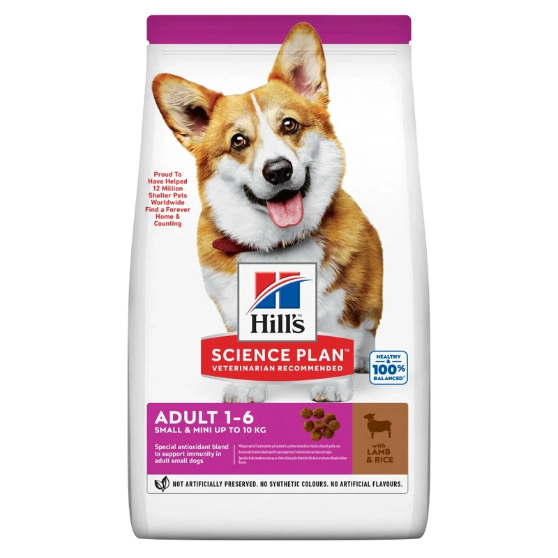 Hill'S Science Plan Adult Small & Mini Cordero y Arroz 1,5 kg Alimento para Perros