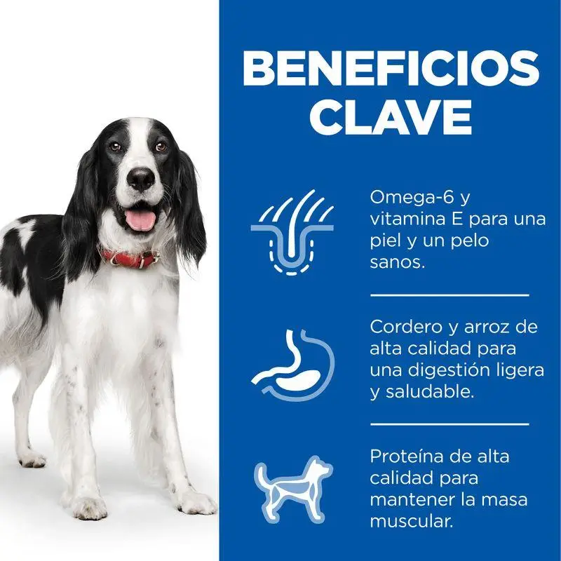 Hill'S Science Plan Adult Medium Cordero y Arroz 2,5 kg Alimento para Perros