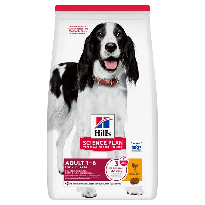 Hill's Science Plan Adult Medium Pollo 14 kg Alimento para Perros