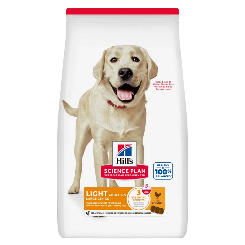 Hill'S Science Plan Adult Light Large Breed Pollo 14 kg Alimento para Perros