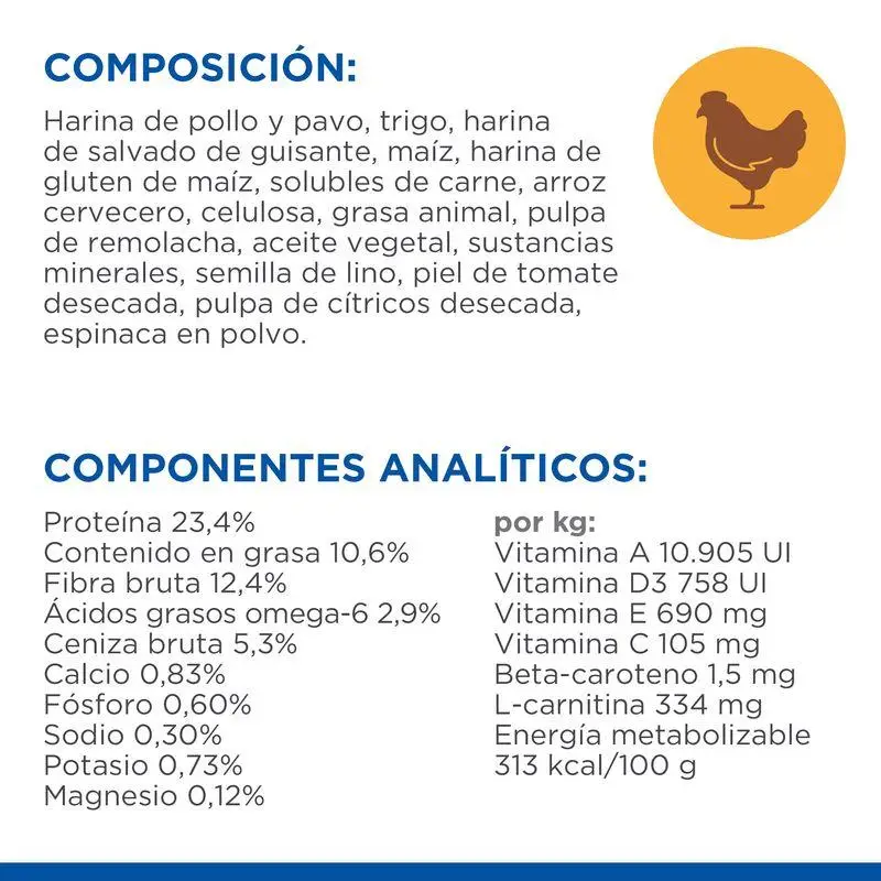 Hill'S Science Plan Adult Light Small y Mini Pollo 6 kg Alimento para Perros