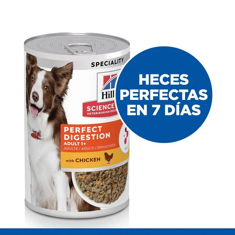 Hill'S Science Plan Adult Perfect Digestion Pollo 363 g Lata Alimento para Perros