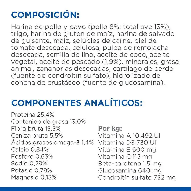 Hill'S Science Plan Adult Perfect Weight y Active Mobility Medium Pollo 12 kg Alimento para Perros