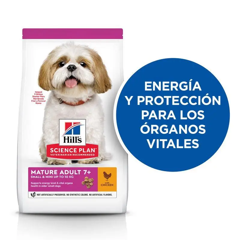 Hill'S Science Plan Mature Adult 7+ Small y Mini Pollo 3 kg Alimento para Perros