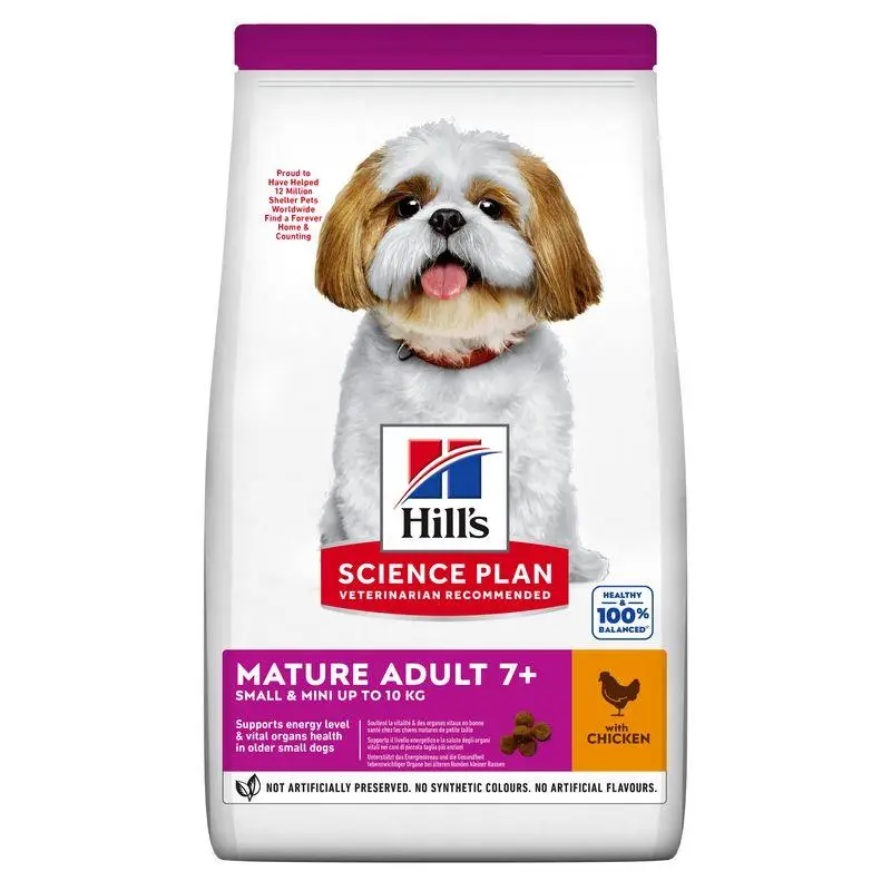Hill'S Science Plan Mature Adult 7+ Small y Mini Pollo 6 kg Alimento para Perros