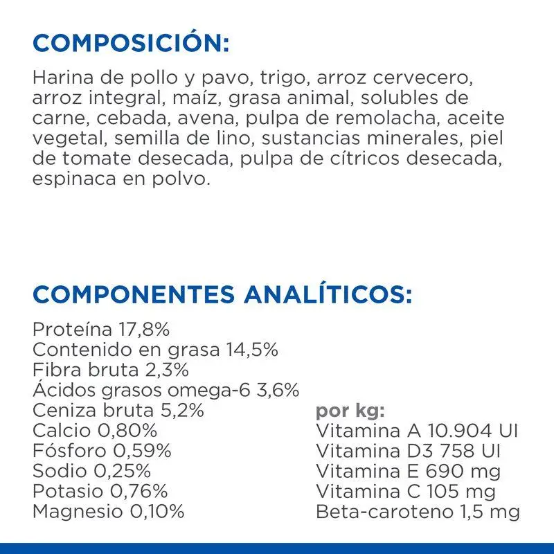 Hill'S Science Plan Mature Adult 7+ Small y Mini Pollo 6 kg Alimento para Perros