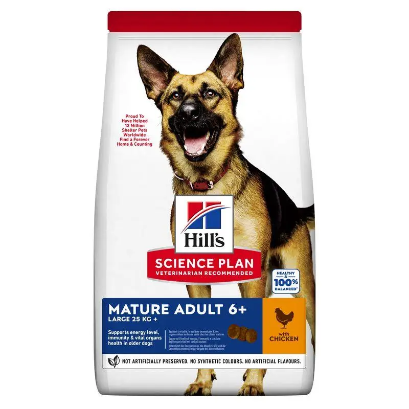 Hill'S Science Plan Mature Adult 5+ Large Breed Pollo 18 kg Alimento para Perros