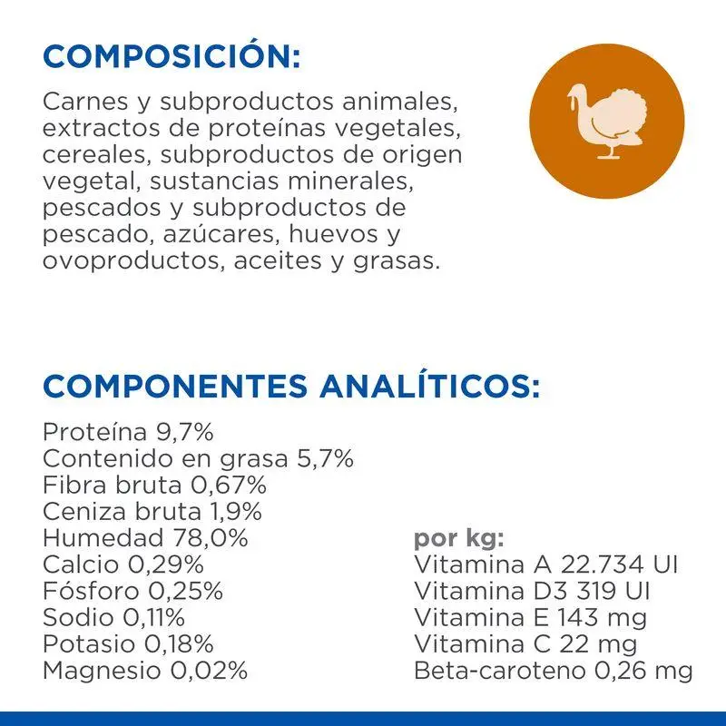 Hill'S Science Plan Kitten Pavo 85 g Sobre Alimento para Gatos