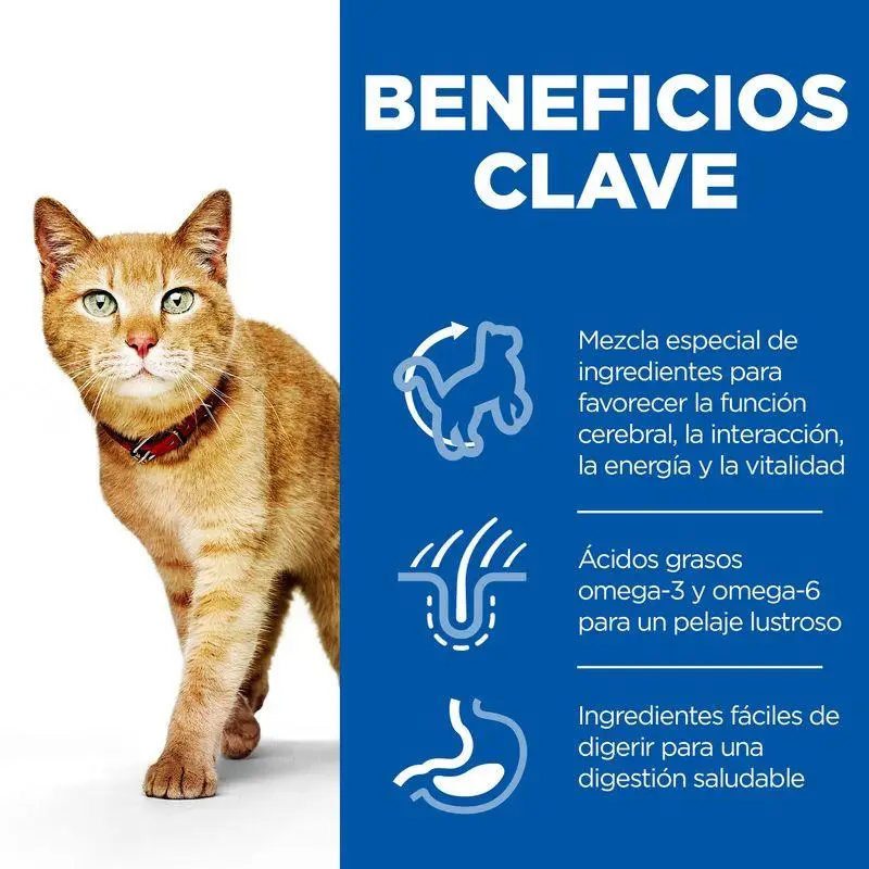 Hill'S Science Plan Senior Vitality Salmón 85 g Sobre Alimento para Gatos