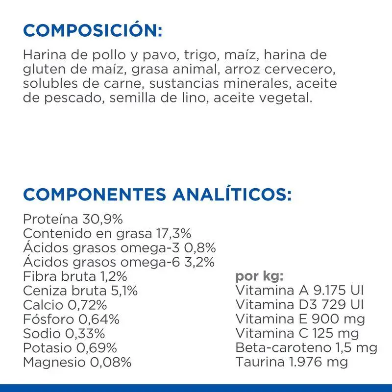 Hill'S Science Plan Senior 11+ Pollo 1,5 kg Alimento para Gatos