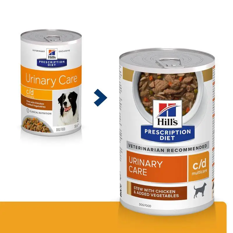 Hill'S C/D Multicare Estofado con Pollo y Verduras 354 g Alimento para Perros