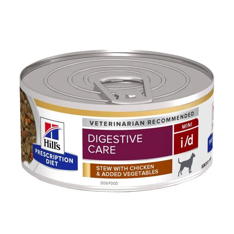 Hill'S I/D Estofado con Pollo y Verduras 156 g Alimento para Perros